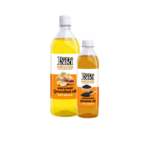 Isiri Groundnut Oil + Sesame Oil Combo