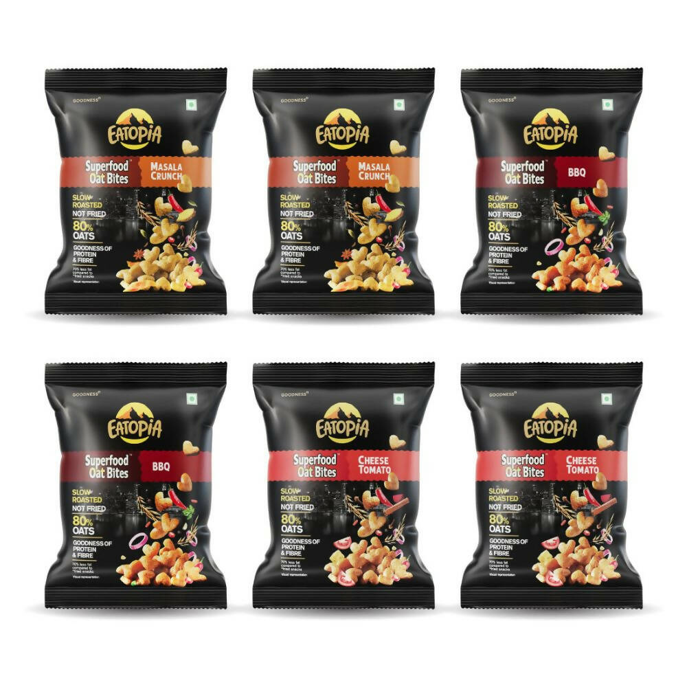Buy Eatopia Superfood Oats Bites - Assorted Combo from DrMediCart, Ship from India to USA