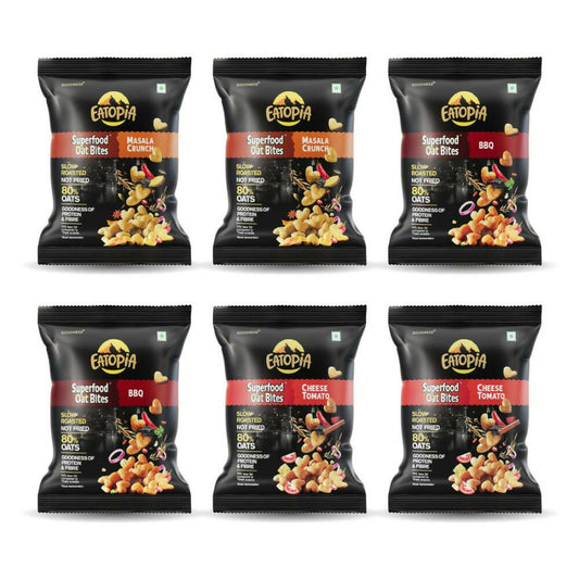 Buy Eatopia Superfood Oats Bites - Assorted Combo from DrMediCart, Ship from India to USA