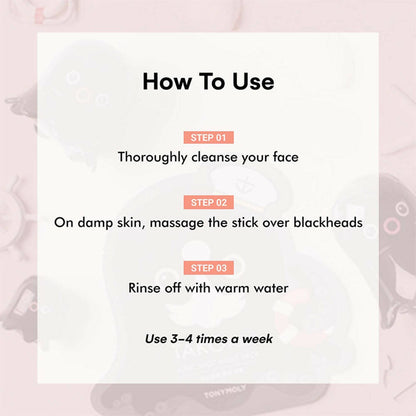 Tonymoly Takopore Blackhead Scrub Stick - Drmedicart