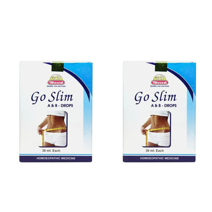 Wheezal Homeopathy Go Slim A & B Drops