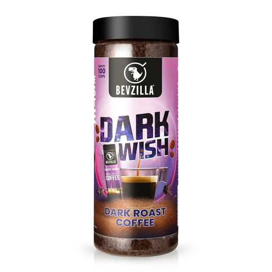 Buy Bevzilla Classic Black Roast Strong Coffee Powder - Dark Wish from DrMediCart
