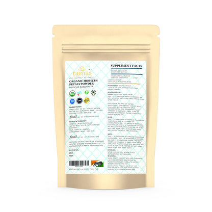 Buy Tamas Pure Ayurveda Superfood Organic Hibiscus Powder from DrMediCart, Ship from India to USA