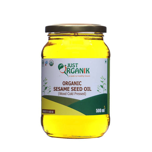 Buy Just Organik White Sesame Oil (Til ka Tel) from DrMediCart, Ship from India to USA