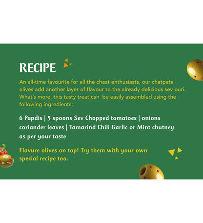Flavure Snack-On-The-Go Olives Tandoori