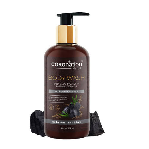 Coronation Herbal Activated Charcoal Body Wash