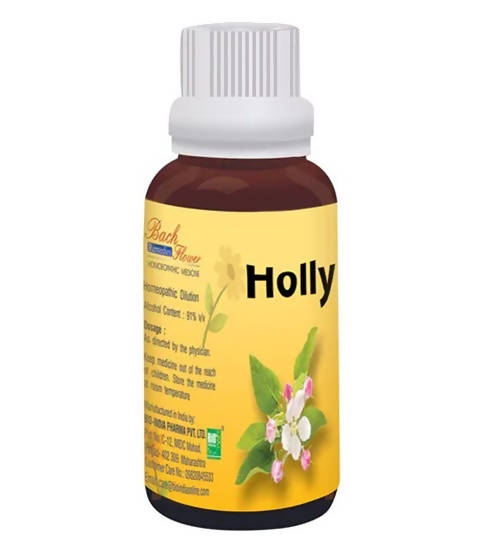 Buy Bio India Homeopathy Bach Flower Holly Dilution from DrMediCart, Ship from India to USA