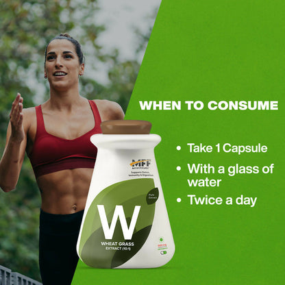 MyFitFuel Wheat Grass Extract Capsules