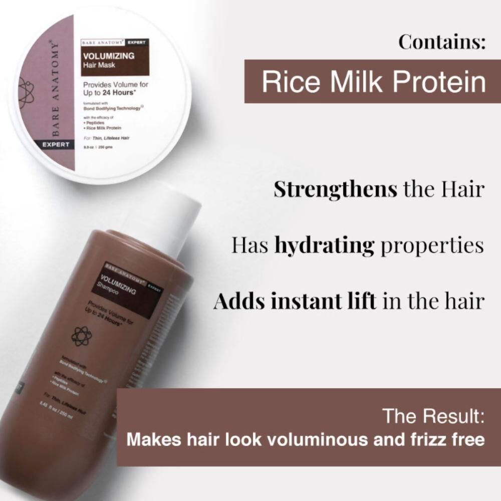Bare Anatomy Expert Volumizing Shampoo And Hair Mask - Drmedicart