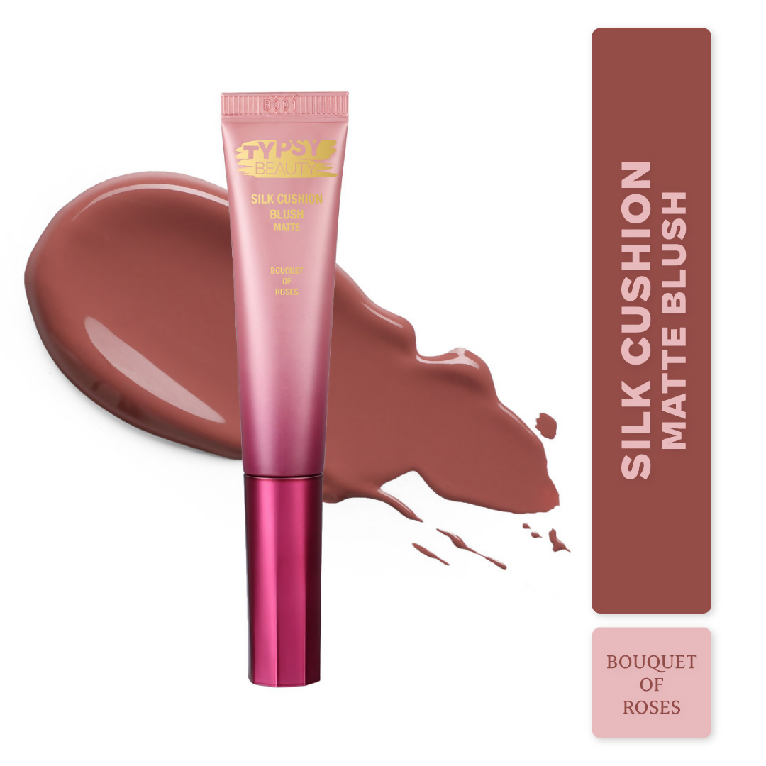 Typsy Beauty Silk Cushion Blush - Bouquet Of Roses 02