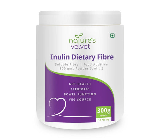 Buy Nature's Velvet Inulin Dietary Fiber Powder from DrMediCart, Ship from India to USA