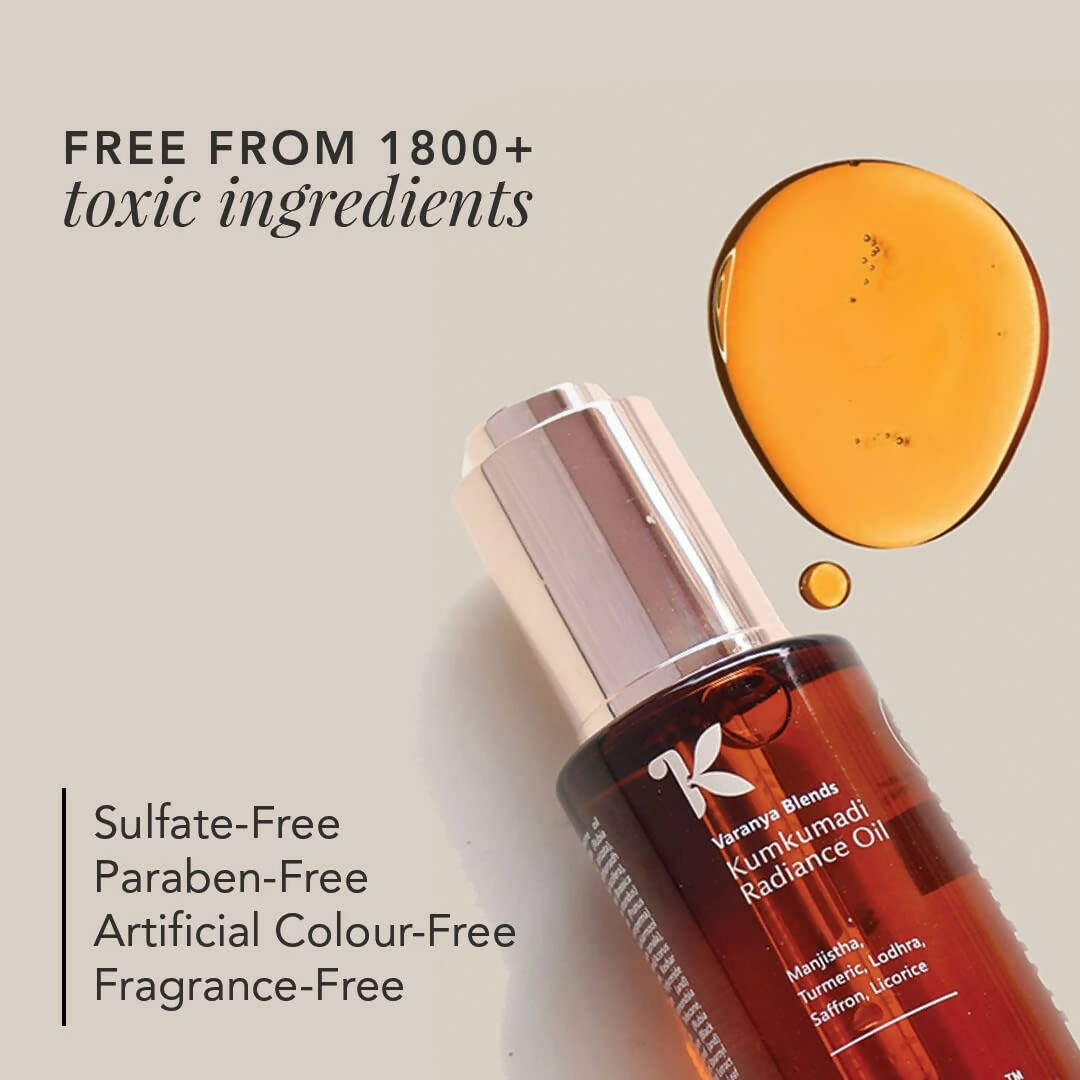 True Kind Varanya Blends Kumkumadi Radiance Facial Oil