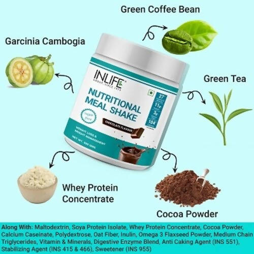 Inlife Nutritional Meal Shake Powder Chocolate Flavour
