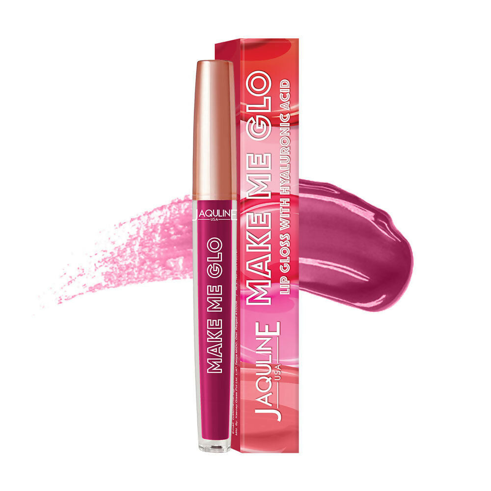 Jaquline USA Make Me Glo Lip Gloss - Kiss Dew