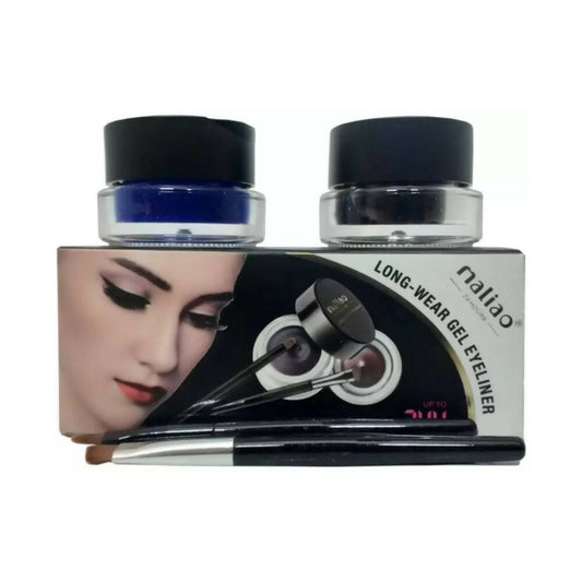 Buy Maliao Longwear 24 Hrs Stay Gel Eyeliner (Black & Blue) from DrMediCart, Ship from India to USA