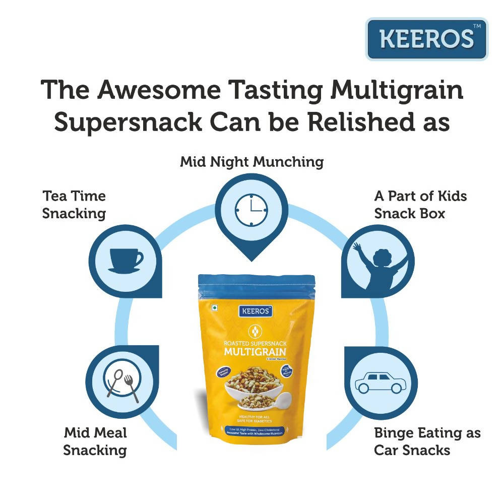 Keeros Multigrain Healthy Sugar Free Snacks