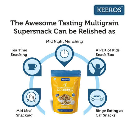 Keeros Multigrain Healthy Sugar Free Snacks