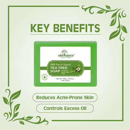 Earth Science Ayurveda Tea Tree Bath Soap