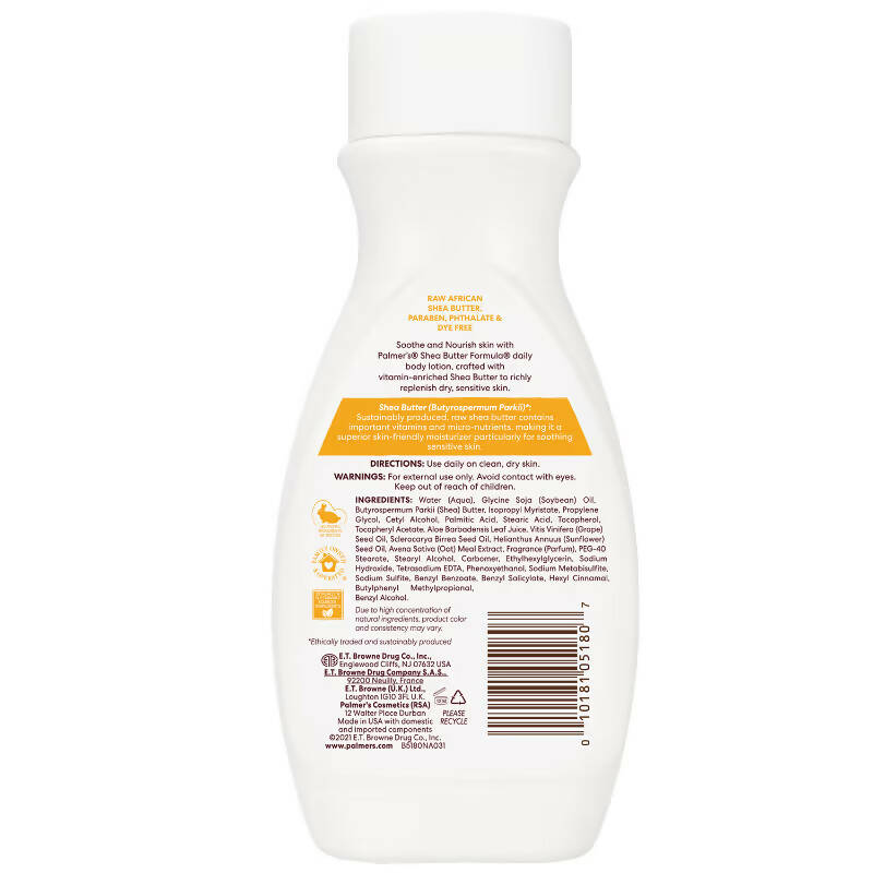 Palmer's Raw Shea Butter Daily Body Lotion