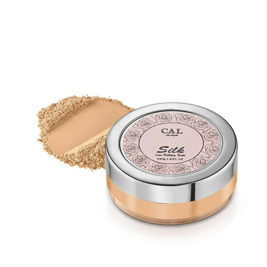 CAL Los Angeles Silk Loose Mattifying Powder For The High Definition Look - Almond