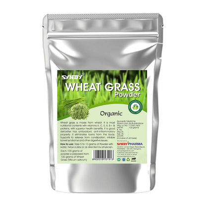 Syndy Pharma Organic Wheat Grass Powder
