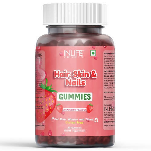 Buy Inlife Hair Skin & Nails Gummies from DrMediCart, Ship from India to USA