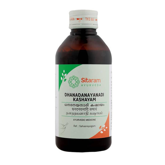 Buy Sitaram Ayurveda Dhanadanayanadi Kashayam from DrMediCart, Ship from India to USA
