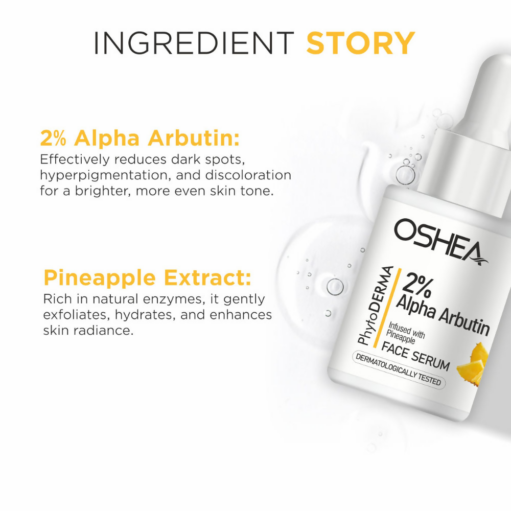 Oshea Herbals Phytoderma 10% Glycolic Acid & 2% Niacinamide Face Serum