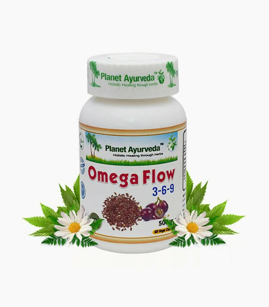 Planet Ayurveda Omega Flow 3-6-9 Capsules
