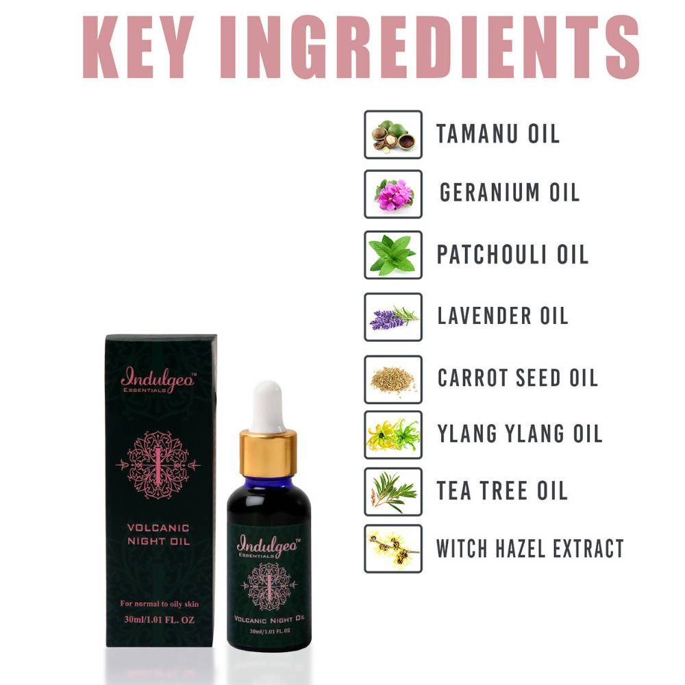 Indulgeo Essentials Volcanic Night Oil