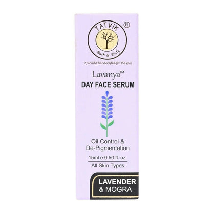 Tatvik Ayurveda Lavanya Day Face Serum (Lavender & Mogra)