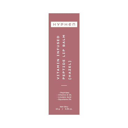 Hyphen By Kriti Sanon Hazel Vitamin Infused Peptide Lip Balm, Hydrate & Moisturize, Smoothen Lips & Repair Moisture Barrier