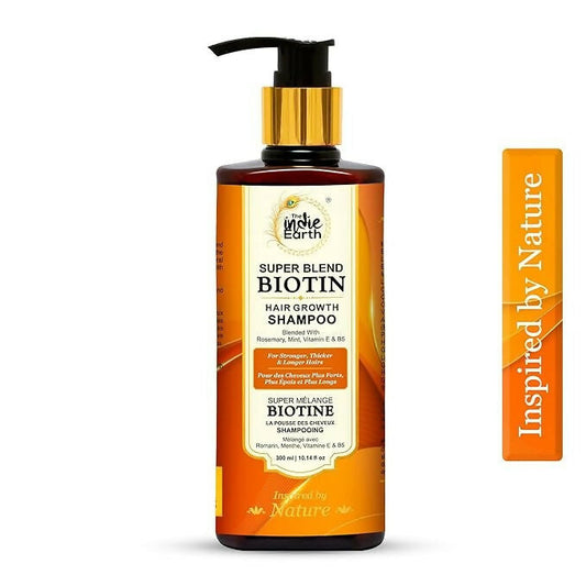 Buy The Indie Earth Rosemary Mint Biotin Hair Shampoo from DrMediCart, Ship from India to USA
