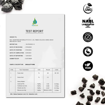 Vedapure Rockgold Well Fix Your Body Gold & Silver Sj Resin - Limited Time Offer