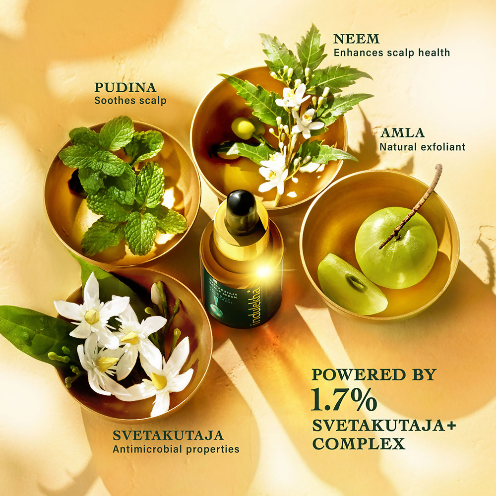 Indulekha Svetakutuja Dandruff Treatment Scalp Serum