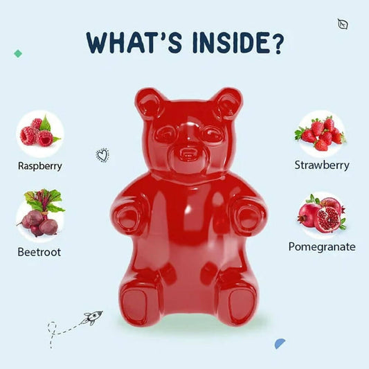 Buy Little Joys DHA Brain Health Gummies for Kids (2-6 yrs)-No Added Sugar|Strawberry Flavor from DrMediCart, Ship from India to USA