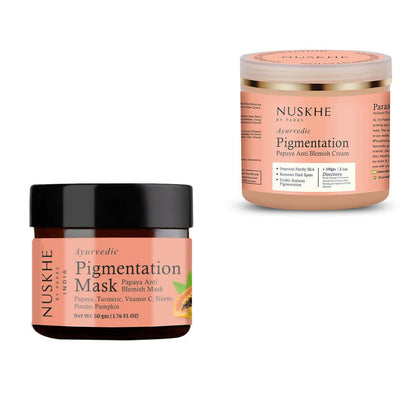 Nuskhe by Paras Papaya Pigmentation Cream And Papaya Pigmentation Mask