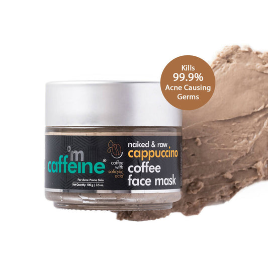 Buy mCaffeine Raw Cappuccino Coffee Face Mask from DrMediCart, Ship from India to USA
