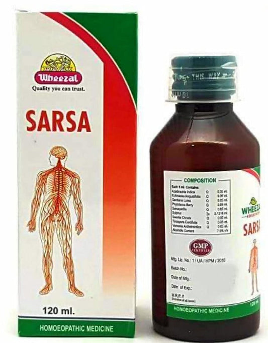 Buy Wheezal Sarsa Blood Purifier Syrup from DrMediCart, Ship from India to USA