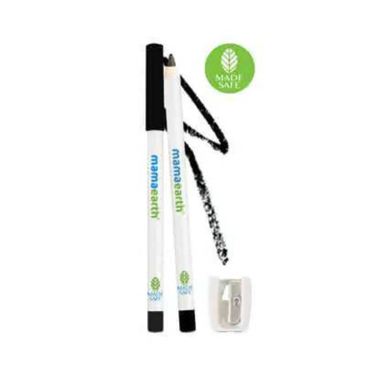 Buy Mamaearth Charcoal Black Long Stay Kohl With Sharpener from DrMediCart, Ship from India to USA