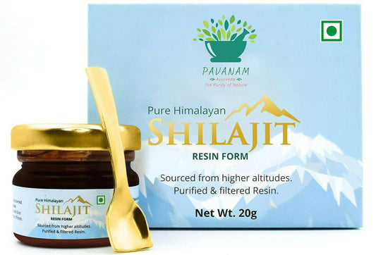 Pavanam Ayurveda Pure Himalayan Sj Resin Form