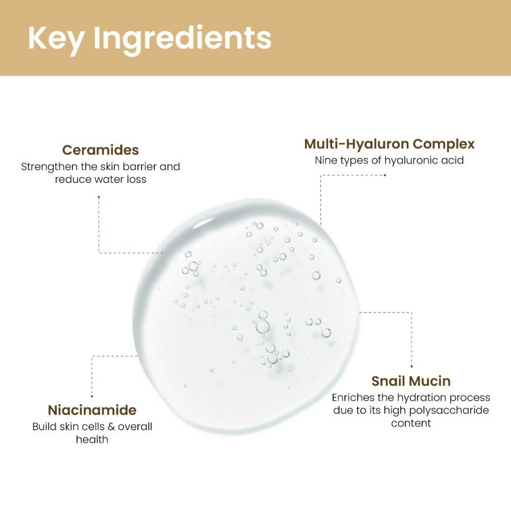 Personal Touch Mucin Serum With Hyaluronic Acids, Ceramides & Niacinamide