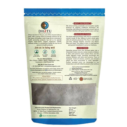 Dhatu Organics & Naturals Sprouted Ragi Flour