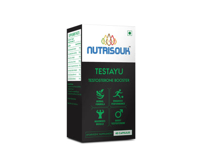Nutrisouk Testayu Testosterone Booster Capsules