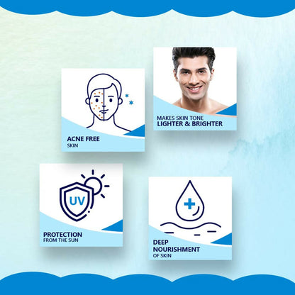 Sunny Herbals Glamour Cream For Men With Aloe Vera To Moisturize & Reduce Dark Spots