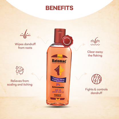 Torque's Ketomac Dandruff Treatment Shampoo