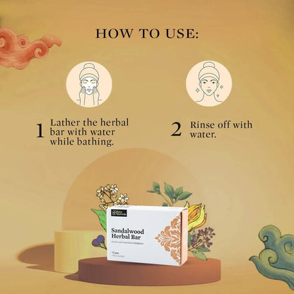 Bipha Ayurveda Sandalwood Herbal Bar - DrMediCart