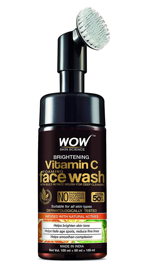Wow Skin Science Brightening Vitamin C Foaming Face Wash - Drmedicart