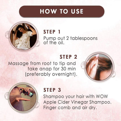 Wow Skin Science Onion Black Seed Hair Oil - Drmedicart