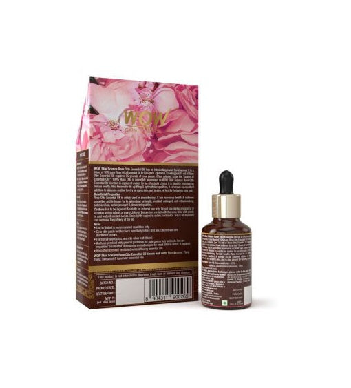 Buy Wow Skin Science Rose Otto Essential Oil from DrMediCart, Ship from India to USA